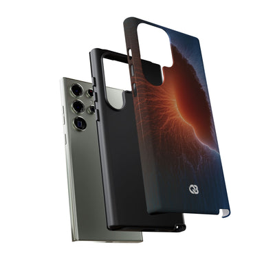Thermal Aura Pulse · Tough Phone Case for Samsung · Blue
