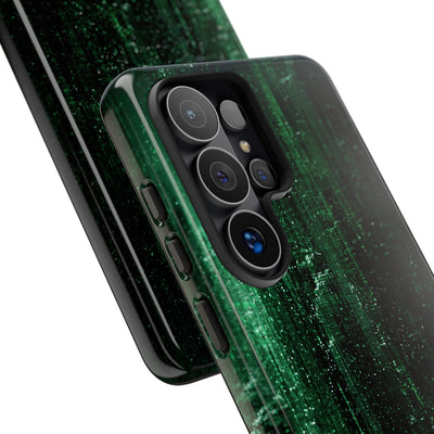 Emerald Void · Tough Phone Case for Samsung · Green