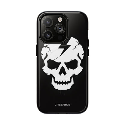 Lightning Skull iPhone 14 Pro Case - Tough+