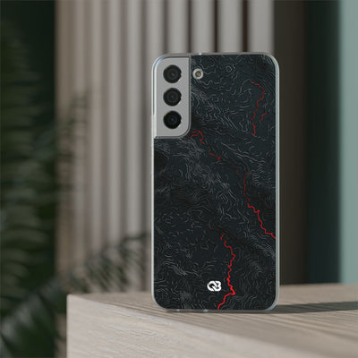 Crimson Rift · Lite Phone Case for Samsung · Black