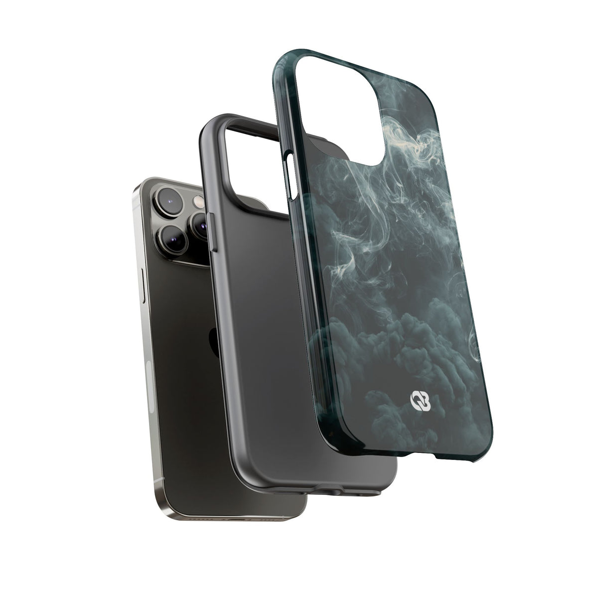 Luminescent Vapor Drift · Tough Phone Case for iPhone · Teal