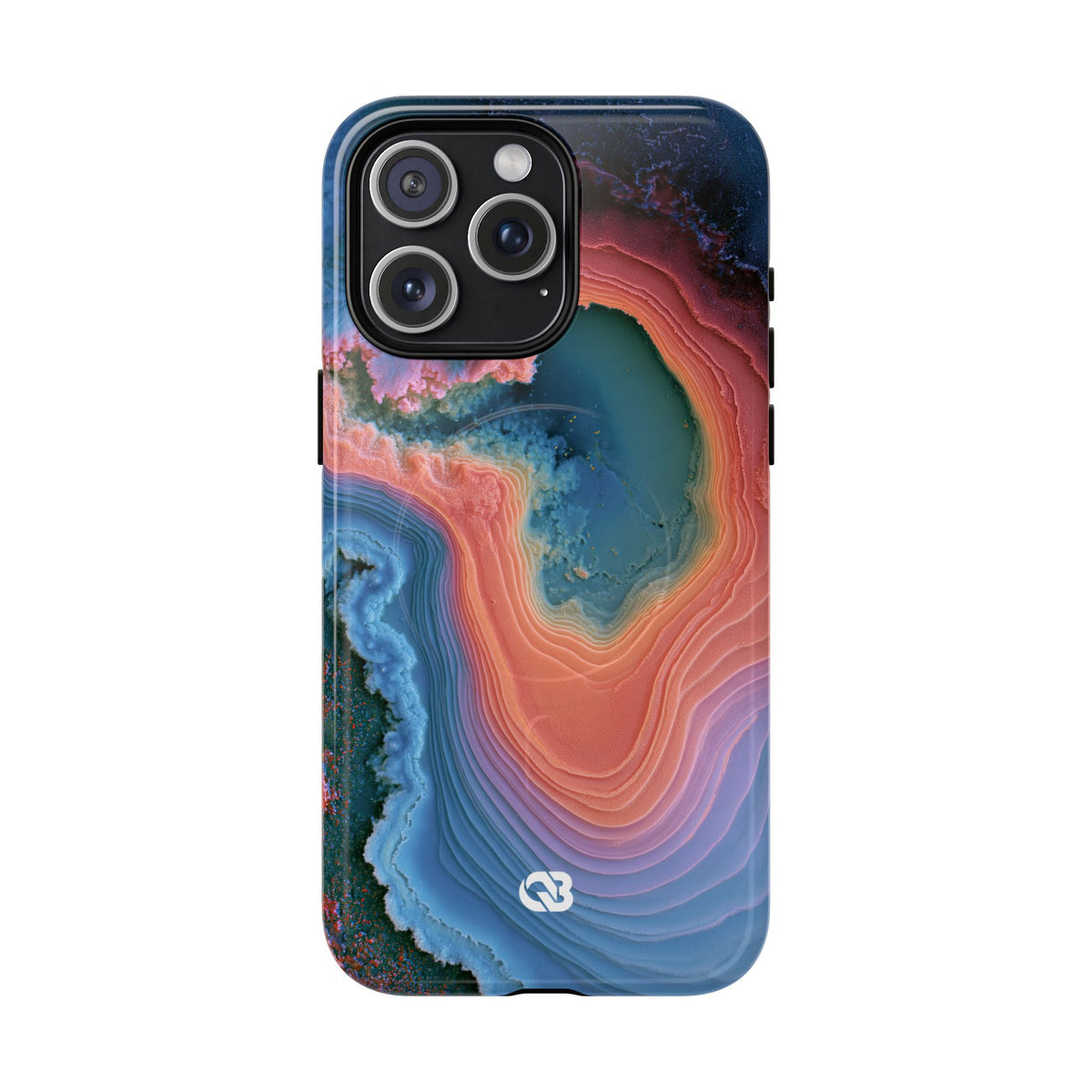 Luminous Resonance · Tough 2.0 Magnetic Phone Case for iPhone · Blue