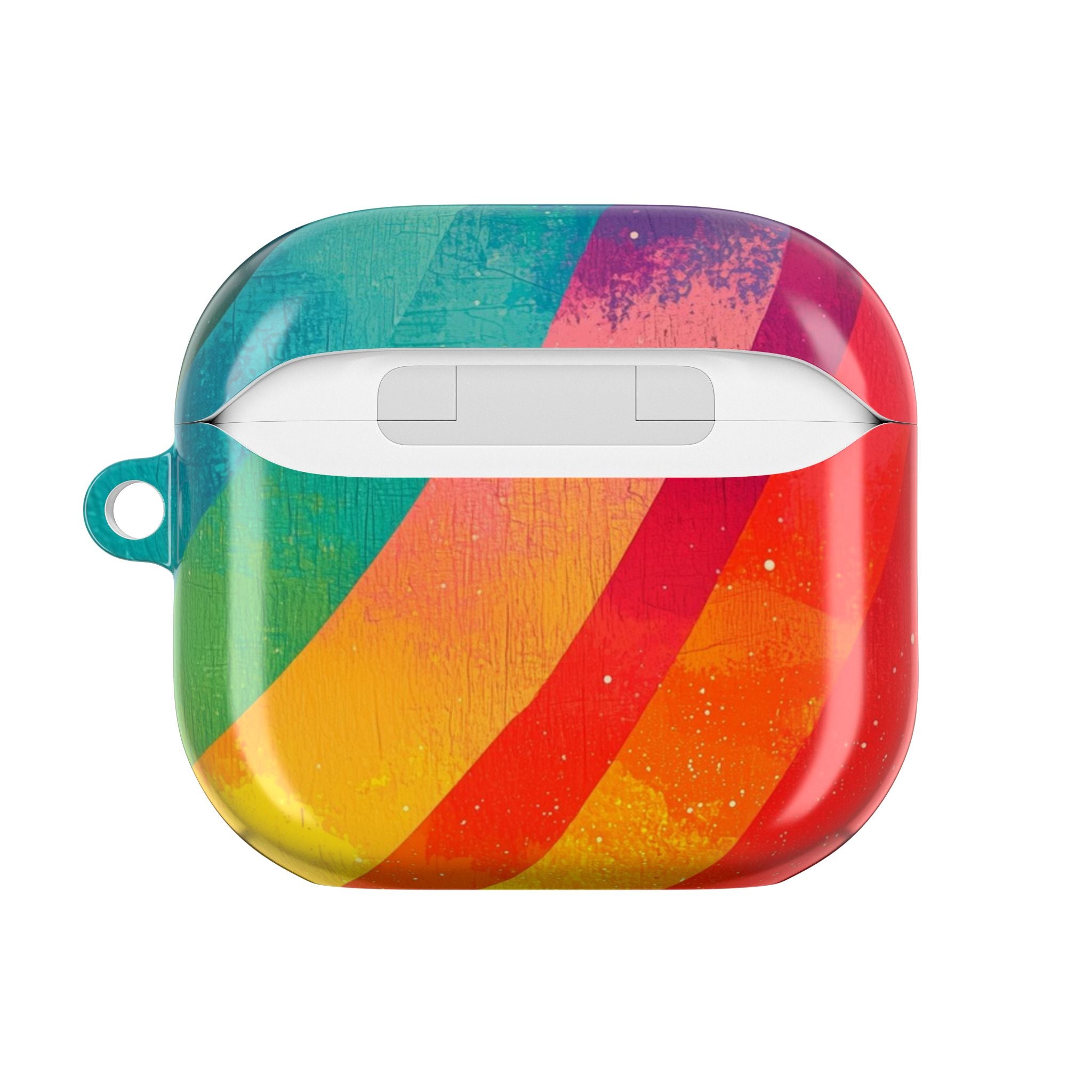 Curved Rainbow Breeze - AirPods Case
