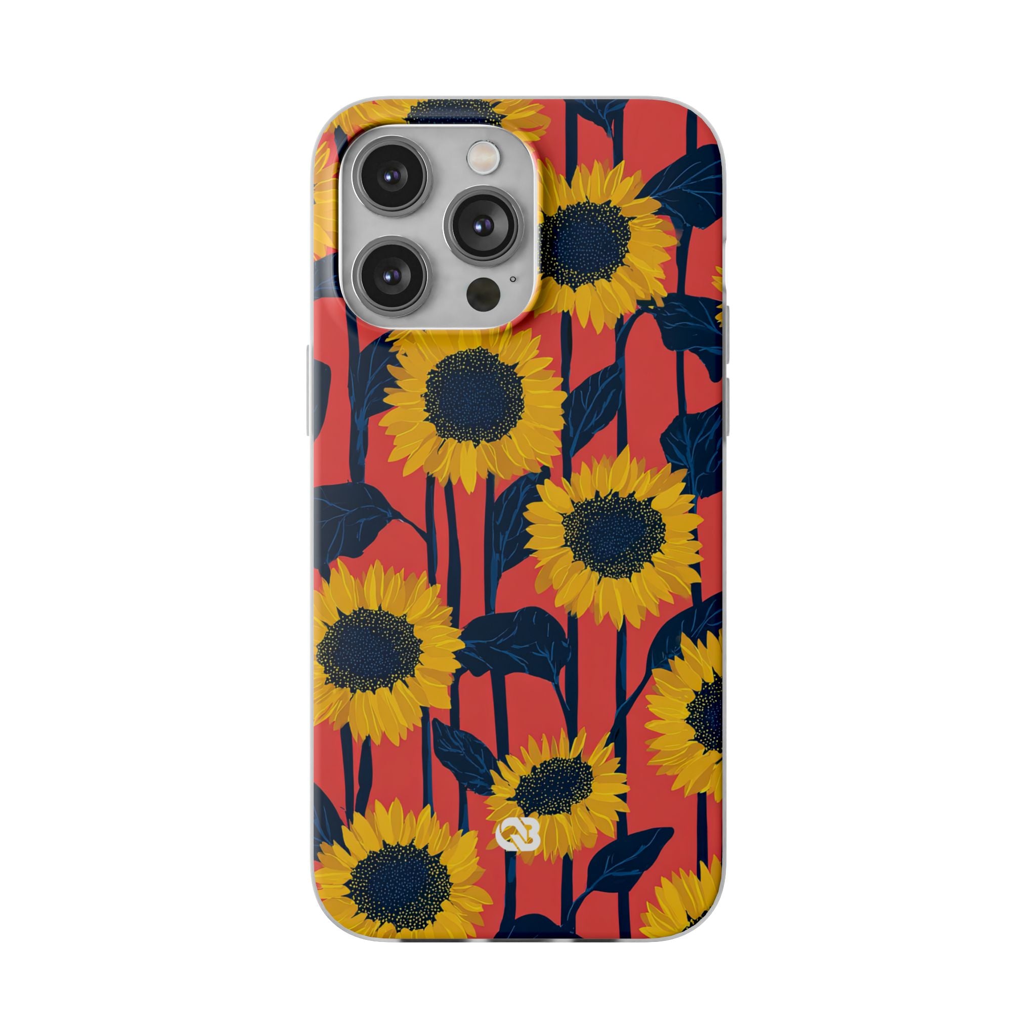 Solar Navy Bloom · Soft Handyhülle für iPhone