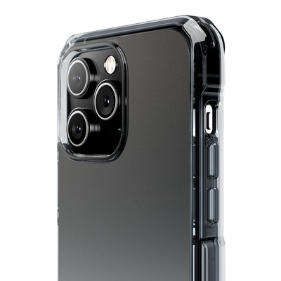 Noir Ombre Fade · Clear Impact Magnetic Phone Case for iPhone ·  Black