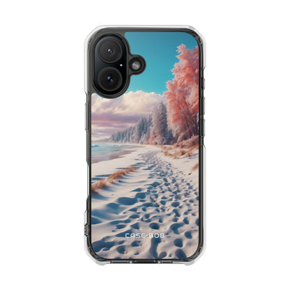Snowy Footprints iPhone 16 Case - Impact