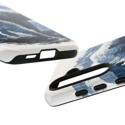 Fjord Summit Bear · Tough Phone Case for Samsung · Blue