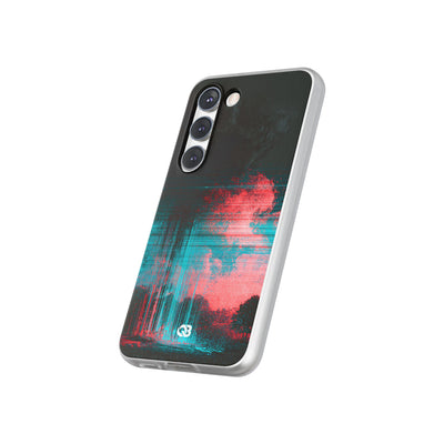 Digital Signal Drift · Lite Phone Case for Samsung · Black