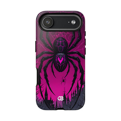 Obsidian Neon Widow · Tough Handyhülle für iPhone
