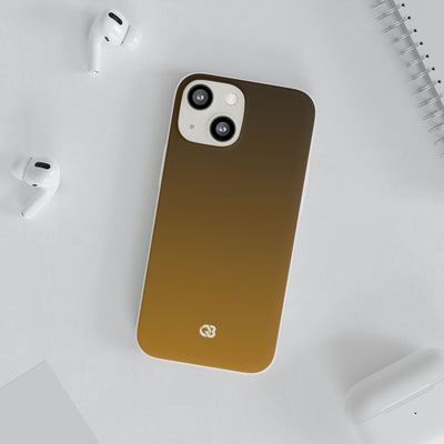 Golden Umber · Lite Phone Case for iPhone ·  Gold