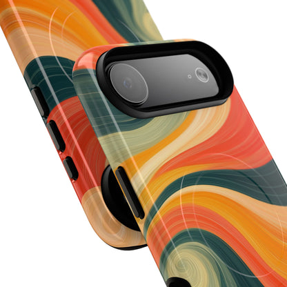 Swirling Ember iPhone 17 Air Case - Tough+ - CASE•BOB