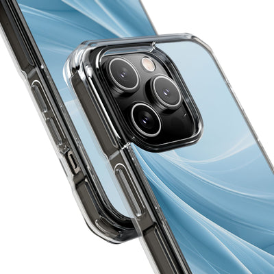 Blue Impact MagSafe Phone Case for iPhone - Arctic Silk Drift