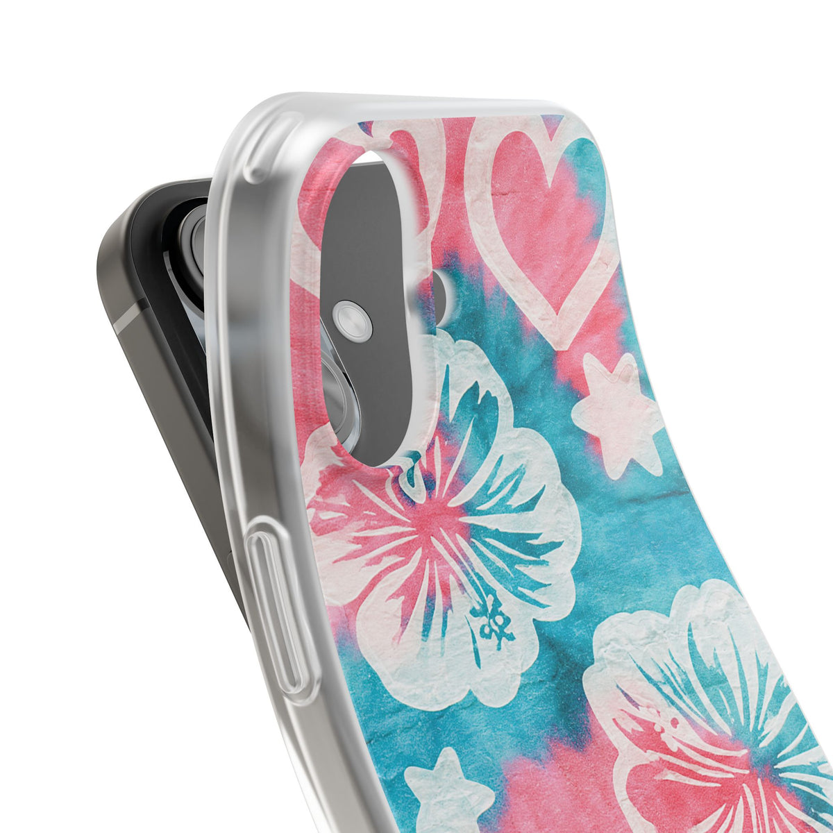 Tropical Hibiscus Bloom · Lite Phone Case for iPhone ·  Teal