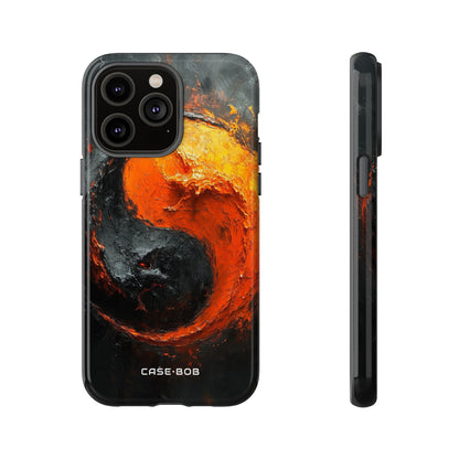 Molten Yin-Yang iPhone 14 Pro Max Cover - Tough