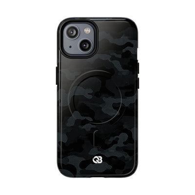 Blackout Urban Camo · Tough 2.0 Magnetic Phone Case for iPhone · Black
