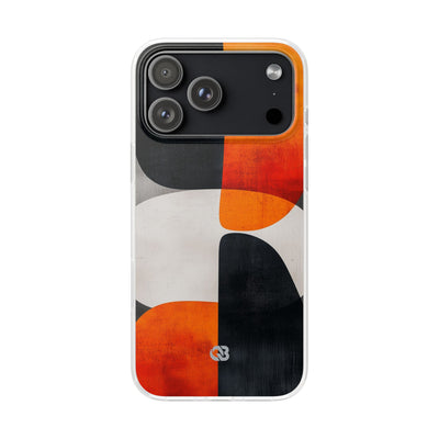 Burnt Amber Flow · Soft Phone Case for iPhone