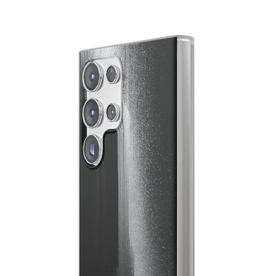 Black Lite Phone Case for Samsung - Brutalist Pixel Monolith