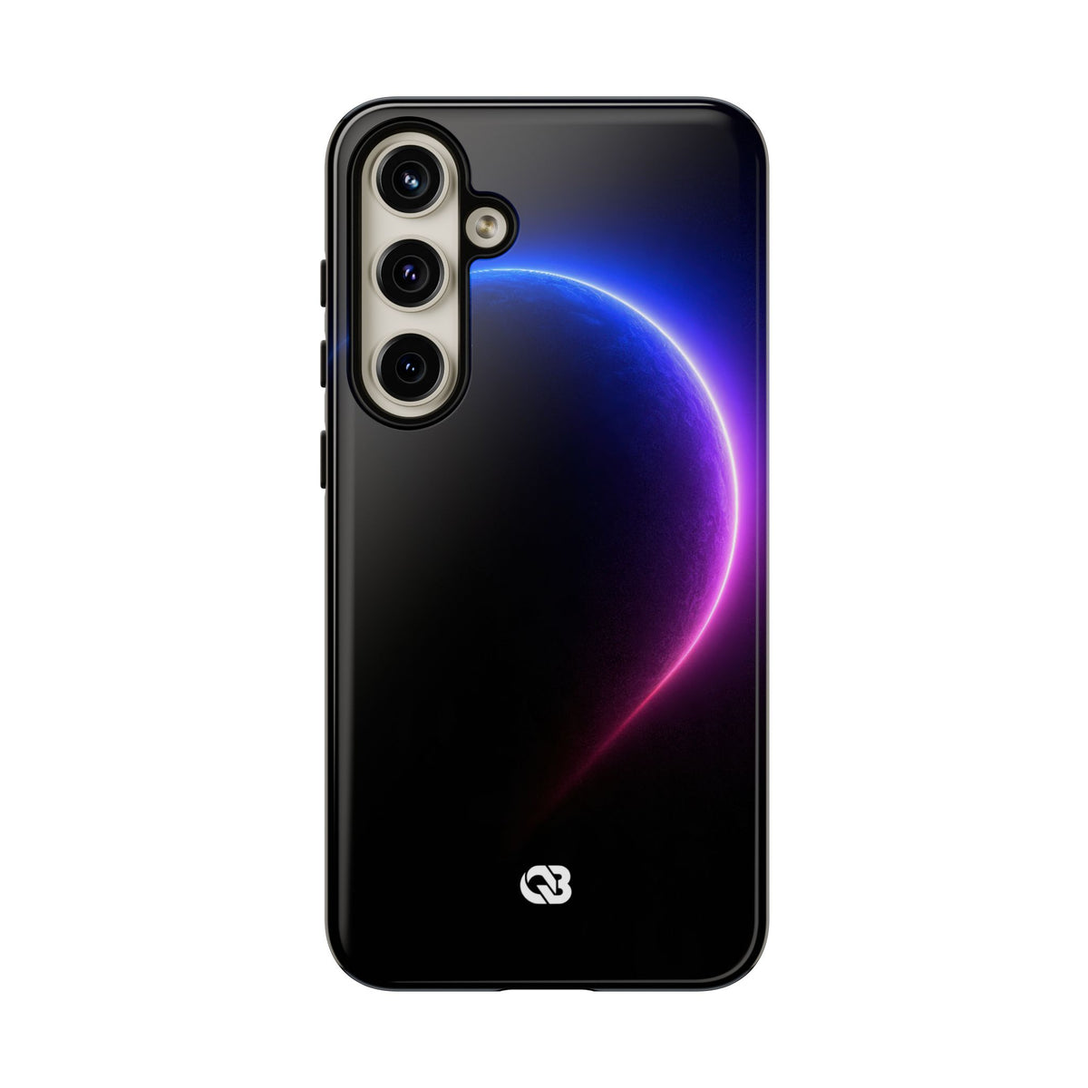 Luminous Eclipse · Tough Phone Case for Samsung · Black