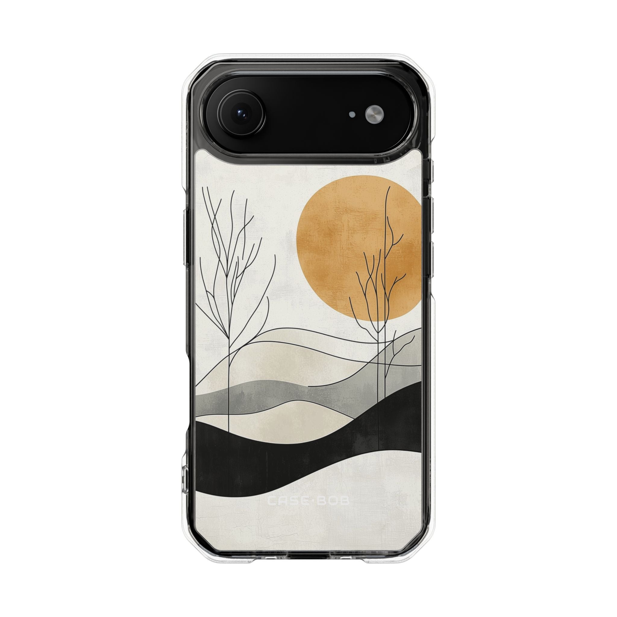 Orange Orbit iPhone 17 Air Case - Impact