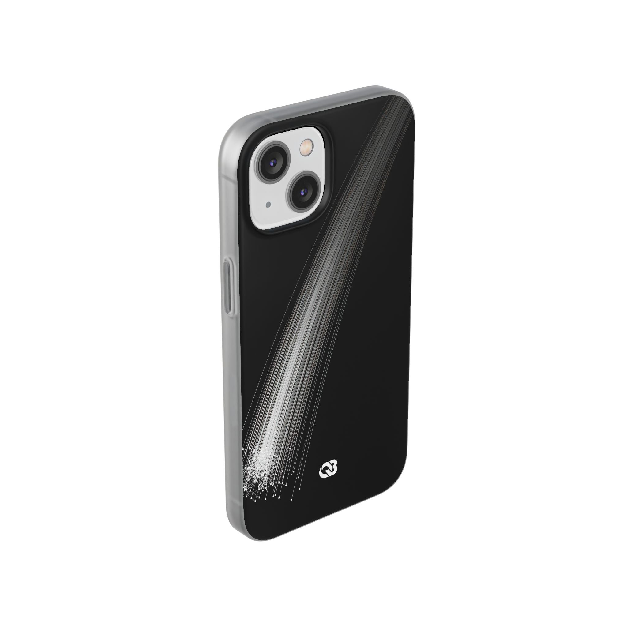 Black Lite Phone Case for iPhone - Linear Velocity Beam