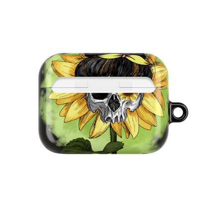 Skull Sunflower - AirPods Case