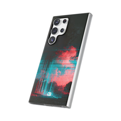 Digital Signal Drift · Lite Phone Case for Samsung · Black