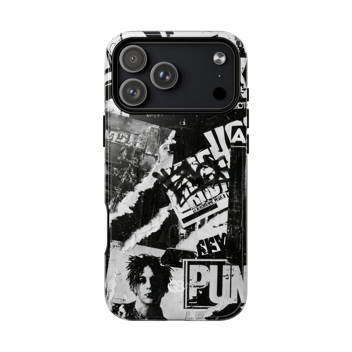 Underground Punk Collage · Tough 2.0 Magnetic Phone Case for iPhone · Black