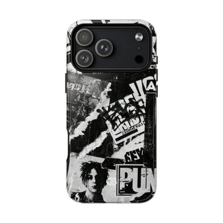 Underground Punk Collage · Tough 2.0 Magnetic Phone Case for iPhone · Black