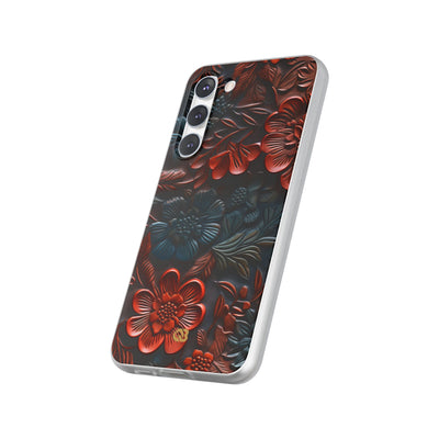 Carved Earth Bloom · Soft Handyhülle für Samsung