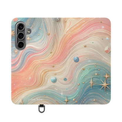 Celestial Waves - Samsung S24 Case - Wallet