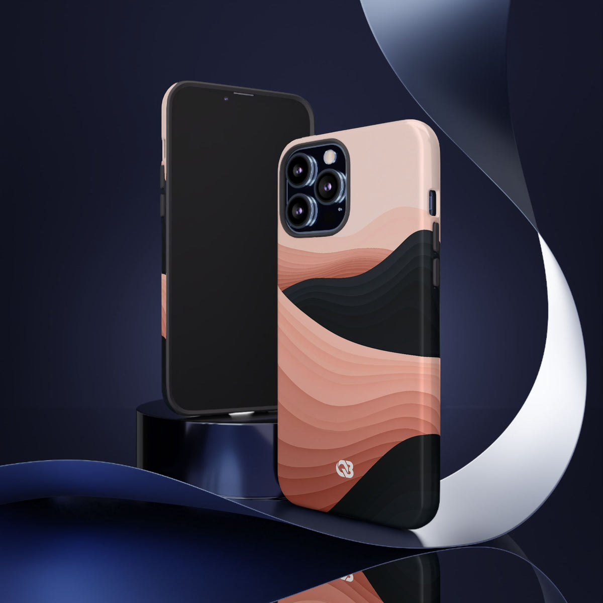 Terracotta Dunes · Tough Phone Case for iPhone · Pink