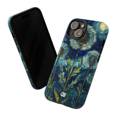 Starry Dandelion Swirl · Tough Telefoncover for iPhone