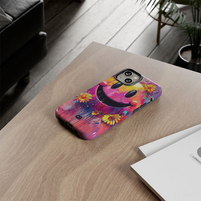 Vivid Grin Graffiti · Tough Phone Cover for iPhone