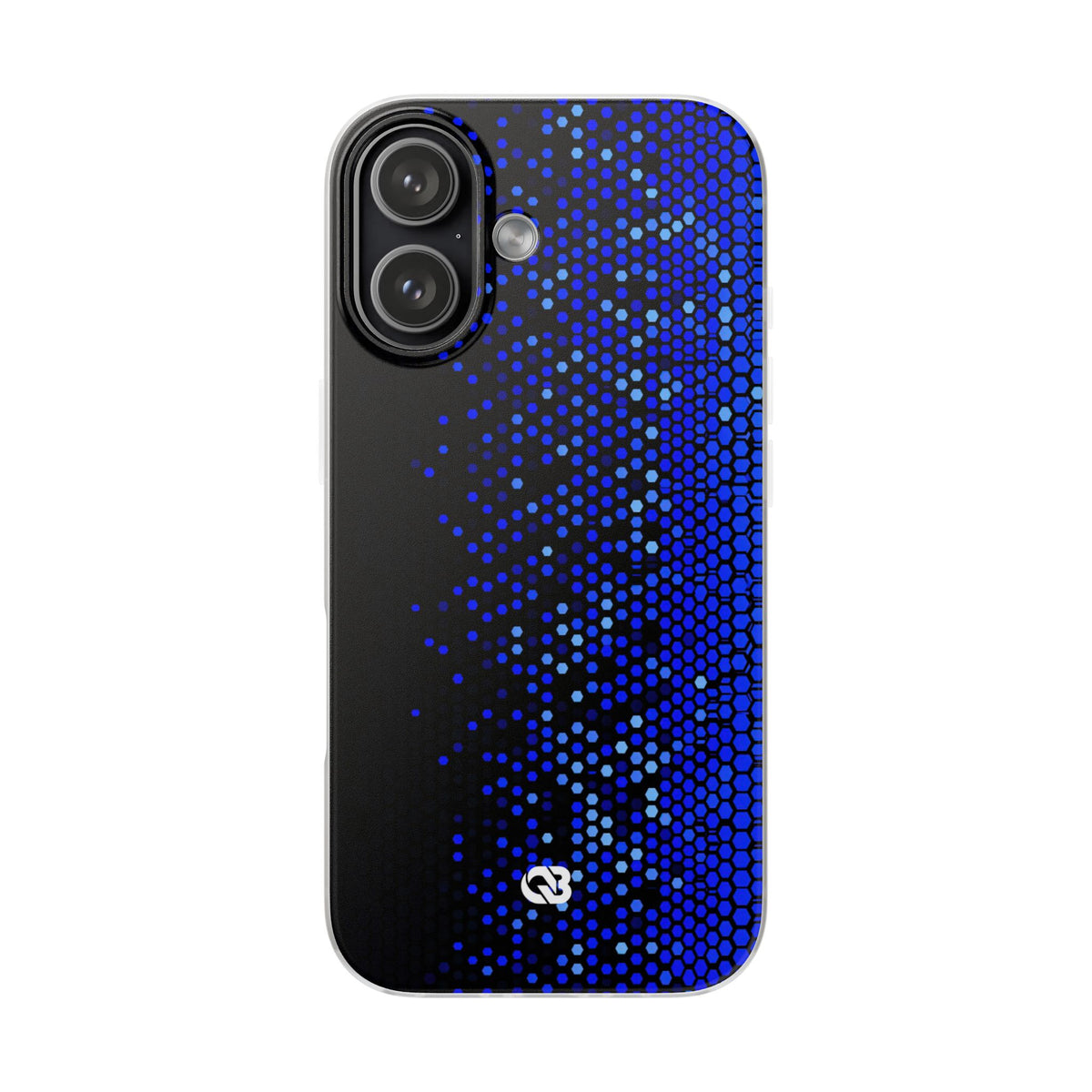 Cobalt Hex Dispersion · Lite Phone Case for iPhone ·  Blue