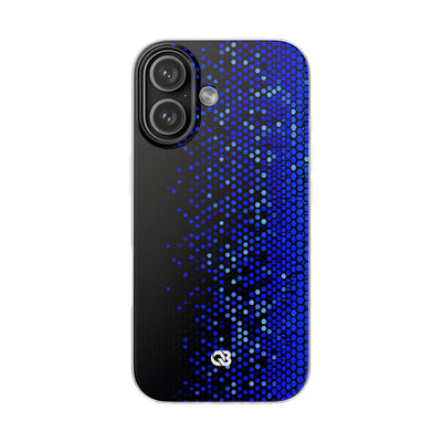 Cobalt Hex Dispersion · Lite Phone Case for iPhone ·  Blue