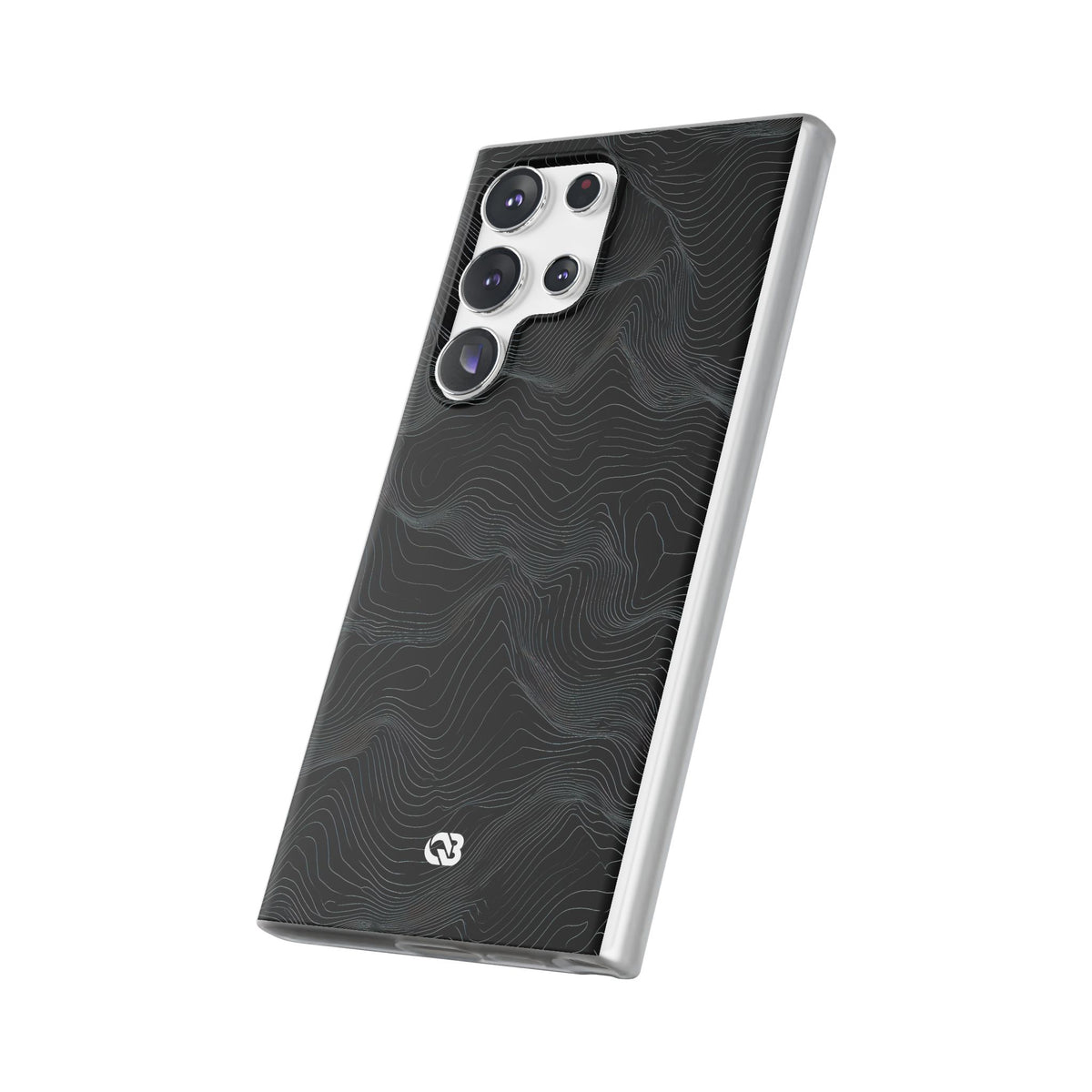 Obsidian Contour Elevation · Lite Phone Case for Samsung · Black