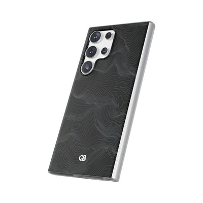 Obsidian Contour Elevation · Lite Phone Case for Samsung · Black
