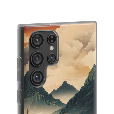 Summit River Dusk · Soft Phone Case for Samsung