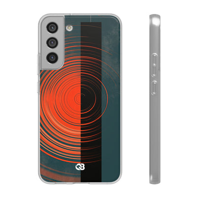Teal Lite Phone Case for Samsung - Burnt Slate Radial