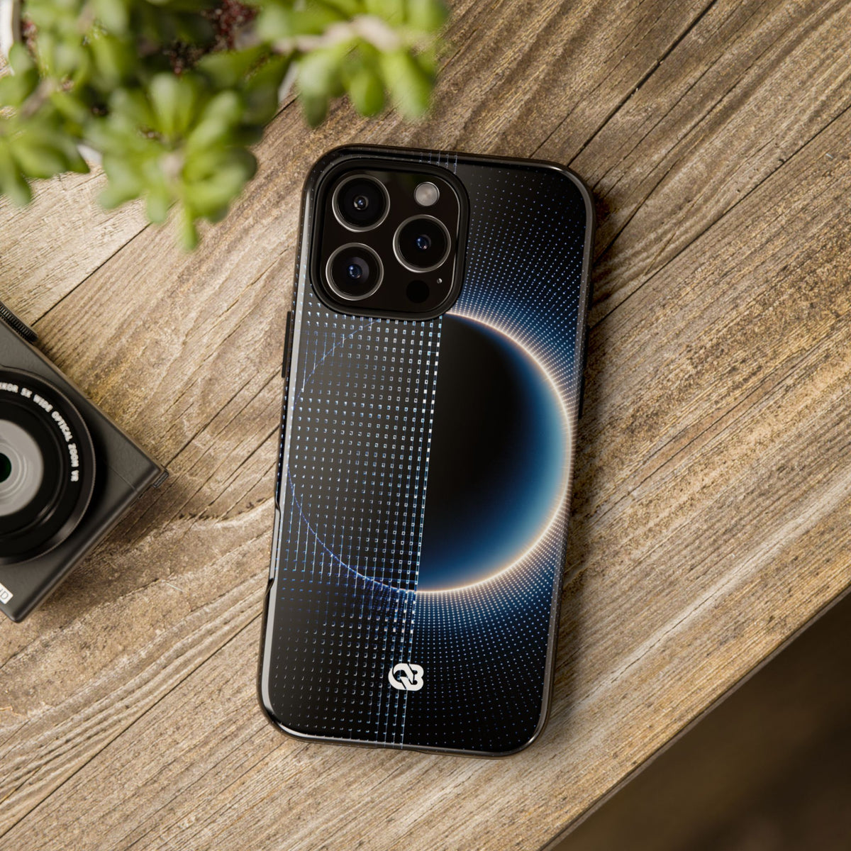 Luminous Meridian · Tough Phone Case for iPhone · Black