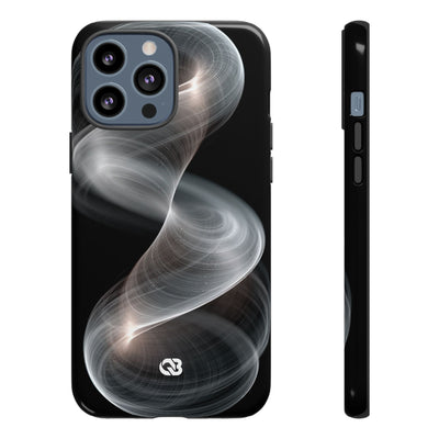 Luminous Vortex · Tough Phone Case for iPhone · Black