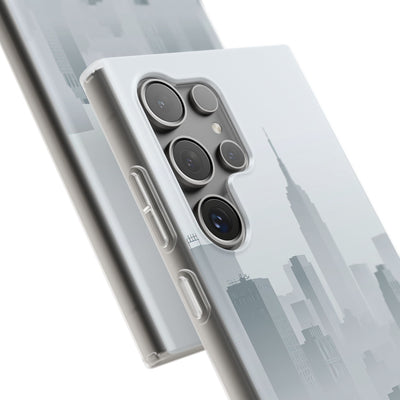Grey Lite Phone Case for Samsung - Steel Mist Skyline