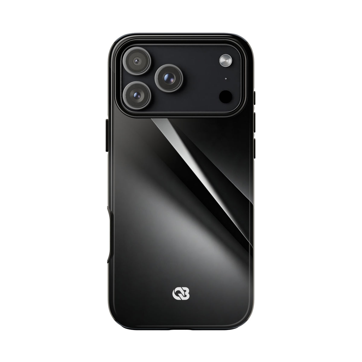 Obsidian Ridge · Tough Phone Case for iPhone · Black