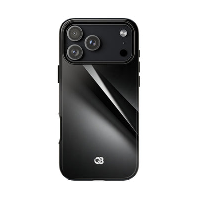 Obsidian Ridge · Tough Phone Case for iPhone · Black