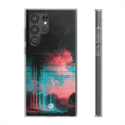 Digital Signal Drift · Lite Phone Case for Samsung · Black