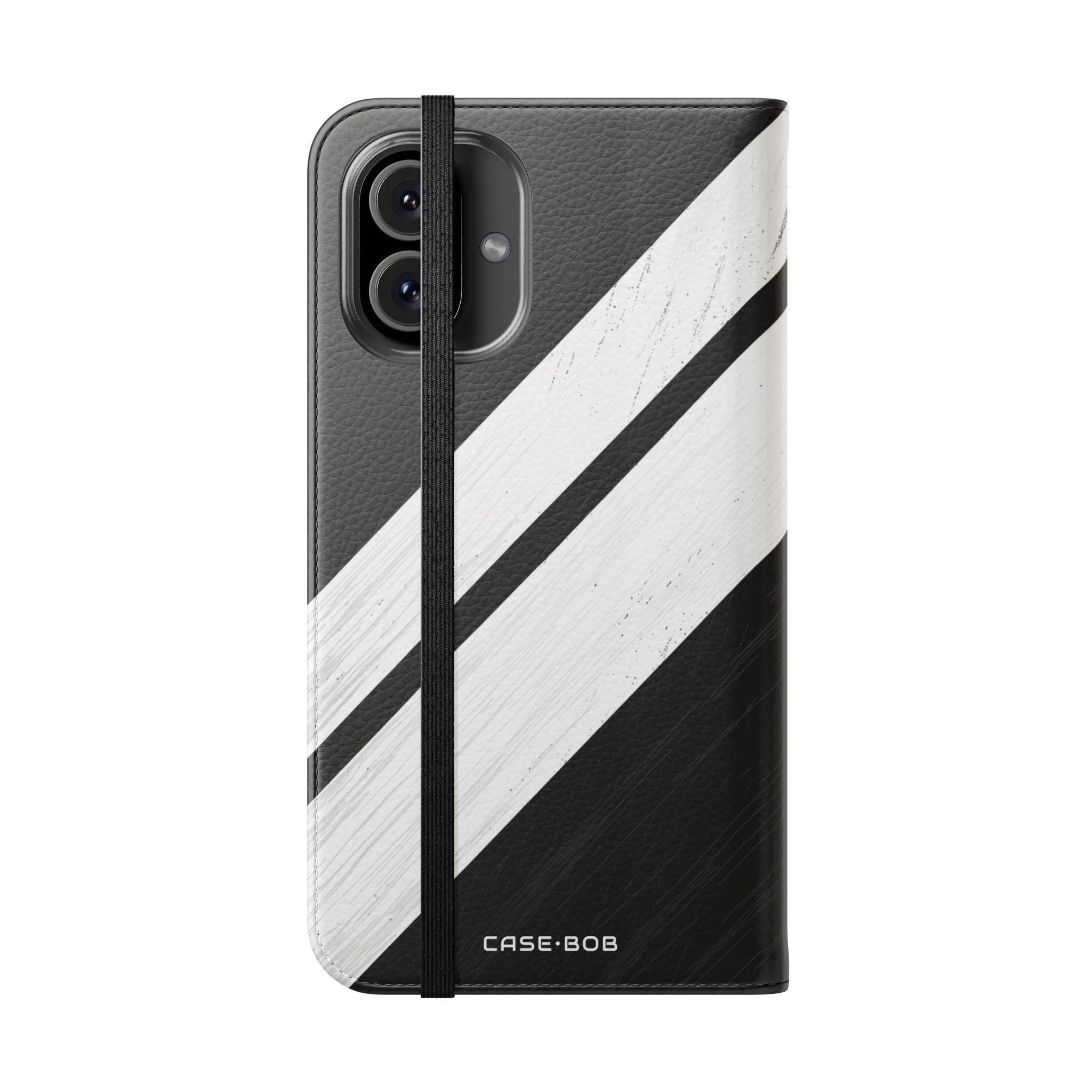 Striped Texture - iPhone 16 Plus Case - Wallet
