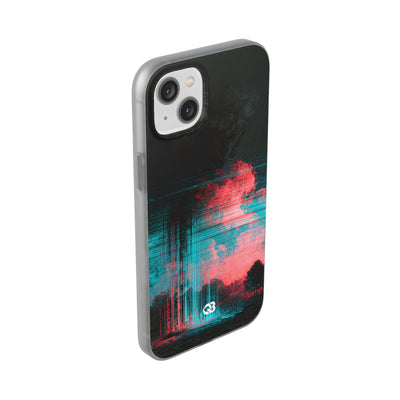 Digital Signal Drift · Lite Phone Case for iPhone ·  Black