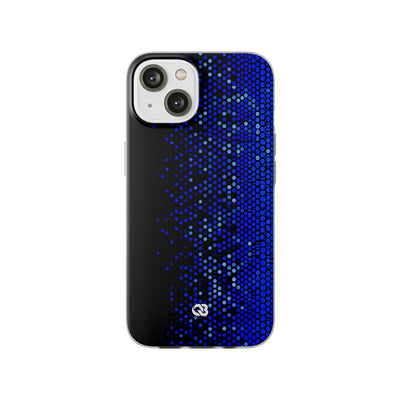 Cobalt Hex Dispersion · Lite Phone Case for iPhone ·  Blue
