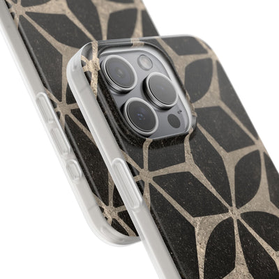 Concrete Mosaic Star · Lite Phone Case for iPhone ·  Black