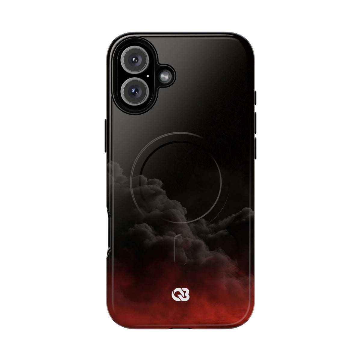 Crimson Fog Void · Tough 2.0 Magnetic Phone Case for iPhone · Black